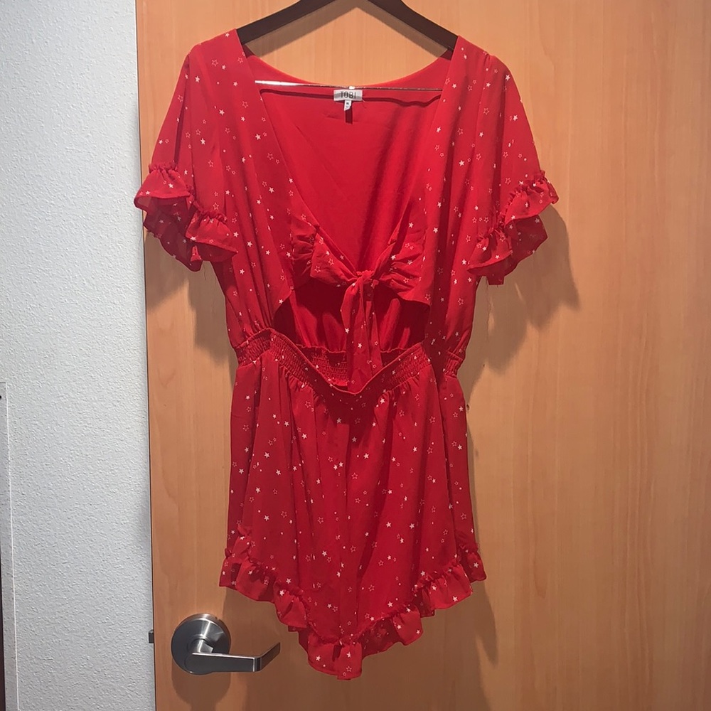 Tobi Star red romper size x-large - Picture 4 of 6